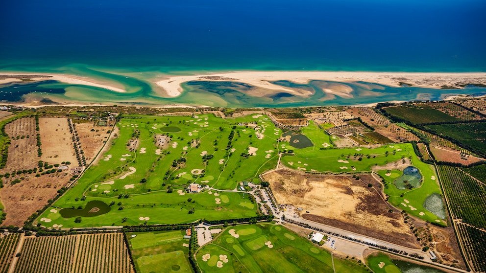 Der Quinta da Ria Golfpark an der Algarve in Portugal