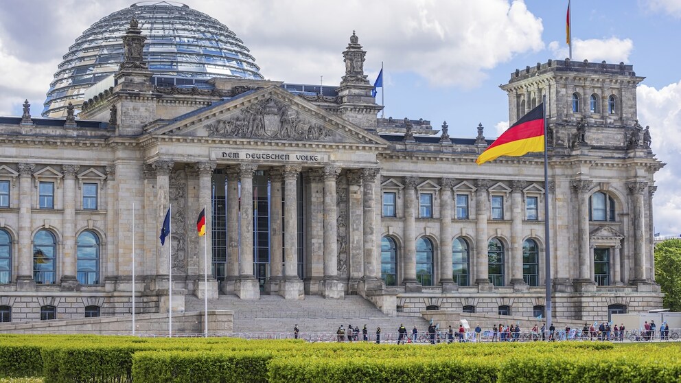 Berlin, Deutschlands neue Hauptstadt nach Wechsel