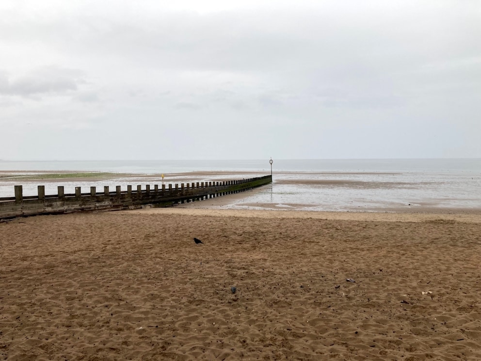 Der Strand von Edinburghs Stadtteil Portobello