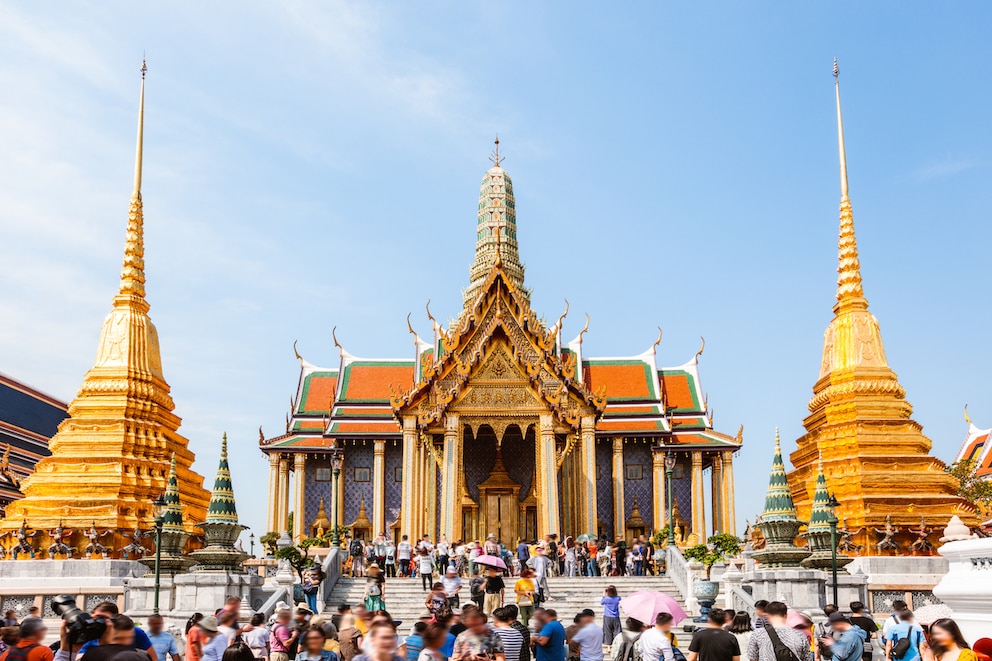 Der Königspalast zählt zu den beliebtesten Touristenattraktionen in Bangkok