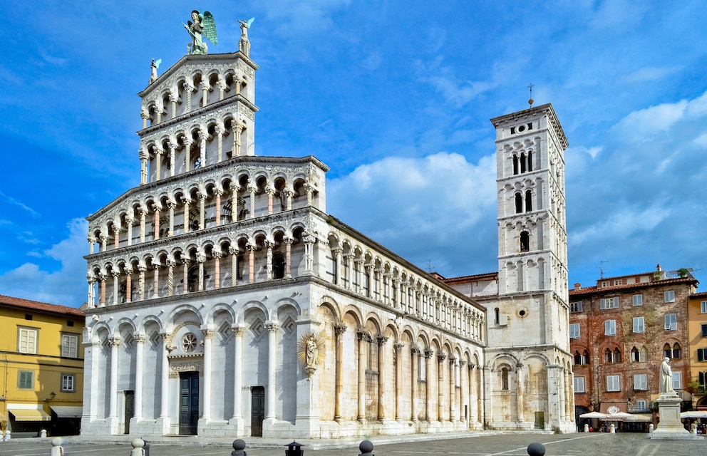 Imposant: die Kirche San Michele in Foro