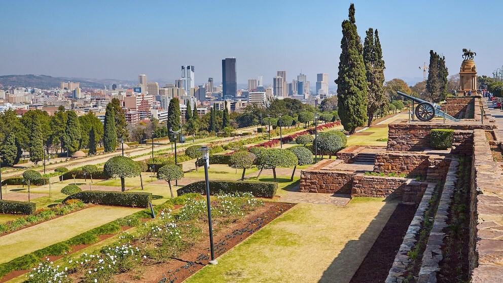 Pretoria, eine mehrerer Hauptstädte Südafrikas