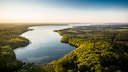 Der Plauer See in Mecklenburg-Vorpommern
