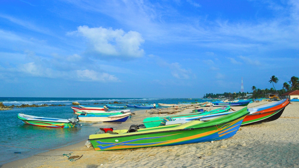 Der Point Pedro Beach in Jaffna, im Norden von Sri Lanka