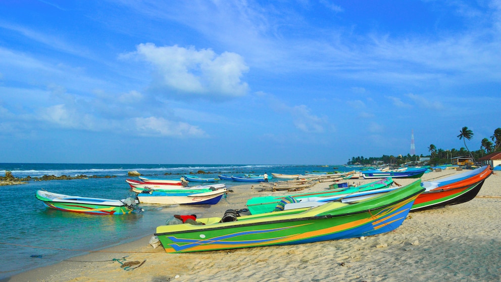 Der Point Pedro Beach in Jaffna, im Norden von Sri Lanka