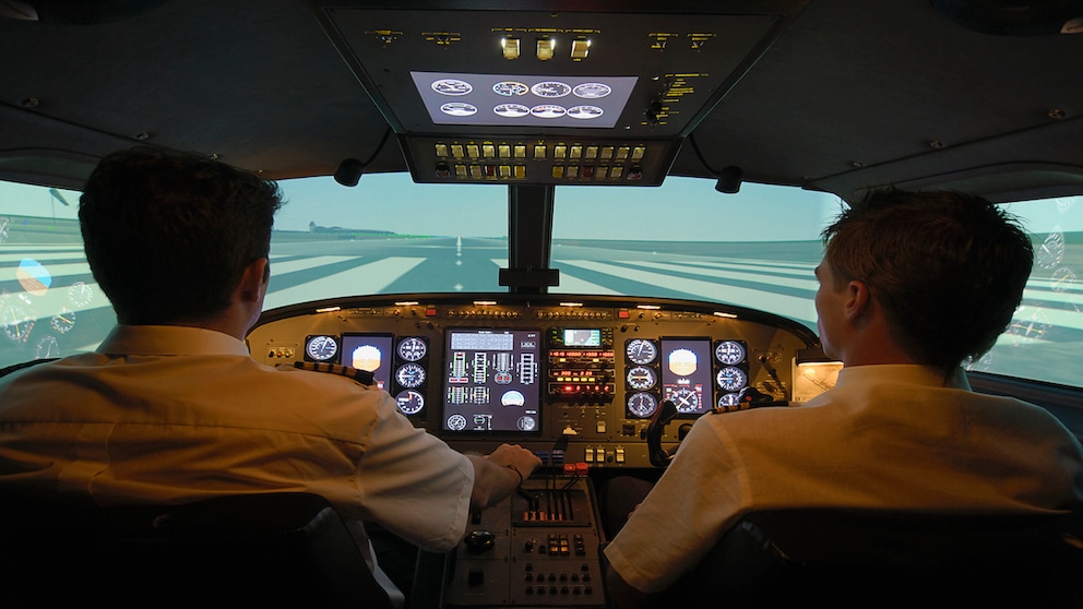 Impressionen aus dem Cockpit