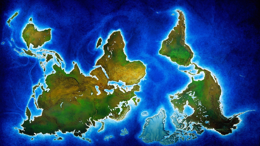 In unserem Quiz steht die Welt Kopf! Erkennen Sie die Länder anhand ihres Umrisses auch umgedreht?
