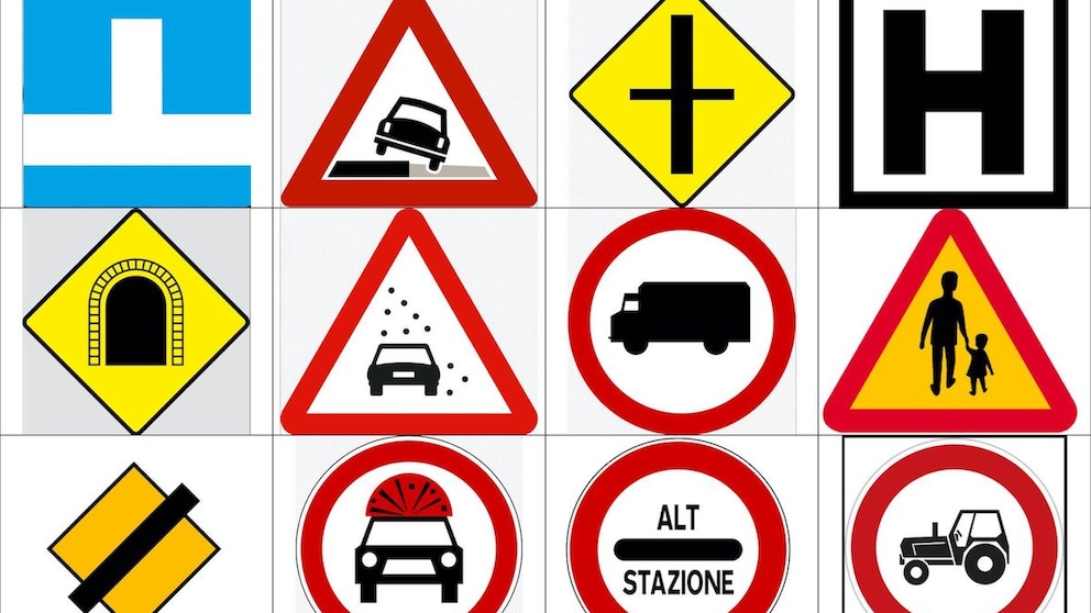 Quiz Verkehrsschilder Europa