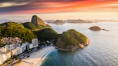 Die Copacabana in Rio de Janeiro zählt zu den absoluten Highlights