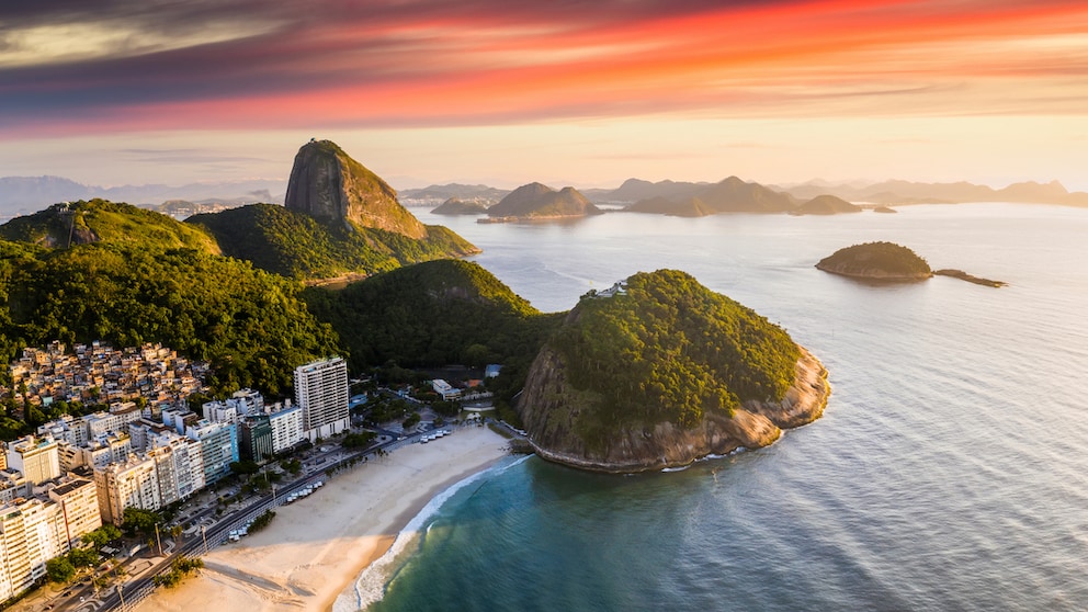 Die Copacabana in Rio de Janeiro zählt zu den absoluten Highlights