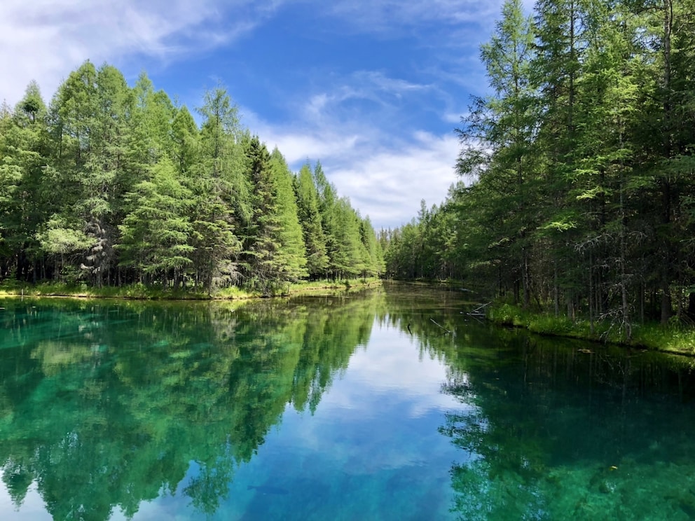 Der Kitch-Iti-Kipi befindet sich in Michigan