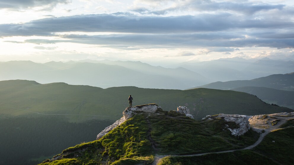 Weiter Blick, schöne Landschaften: Mehr als die Hälfte der Deutschen geht wandern, sagt der Deutsche Wanderverband