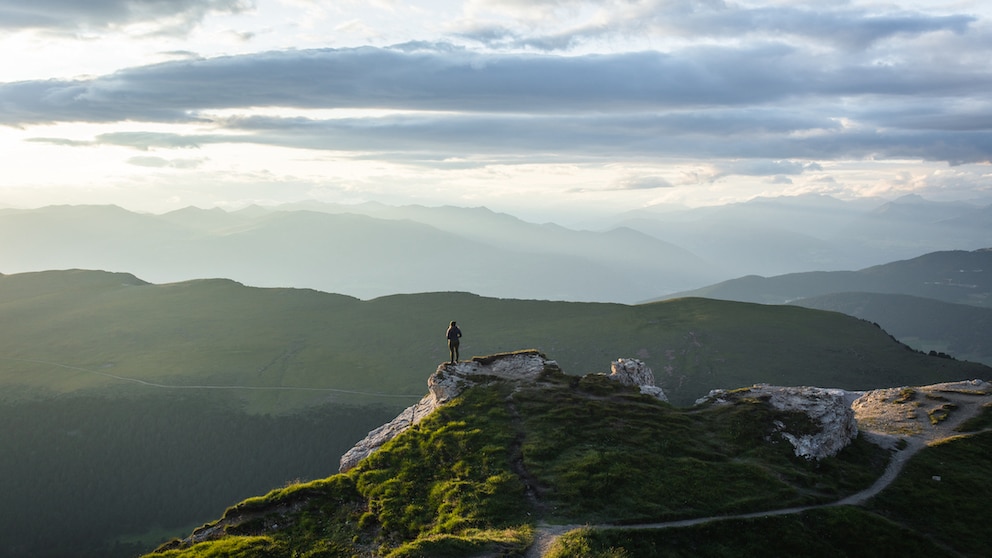 Weiter Blick, schöne Landschaften: Mehr als die Hälfte der Deutschen geht wandern, sagt der Deutsche Wanderverband