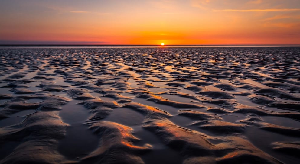 Das Wattenmeer ist wunderschön