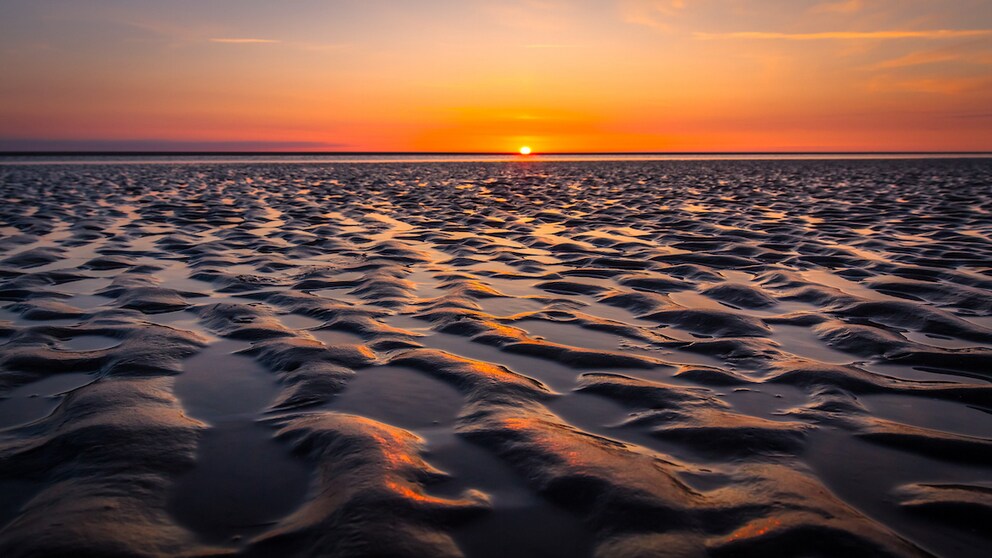 Das Wattenmeer ist wunderschön