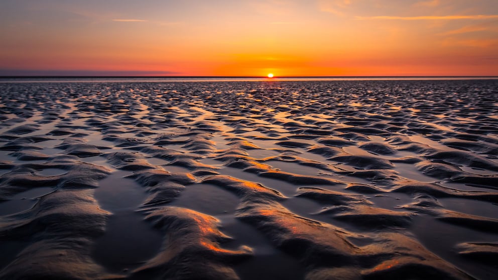 Das Wattenmeer ist wunderschön