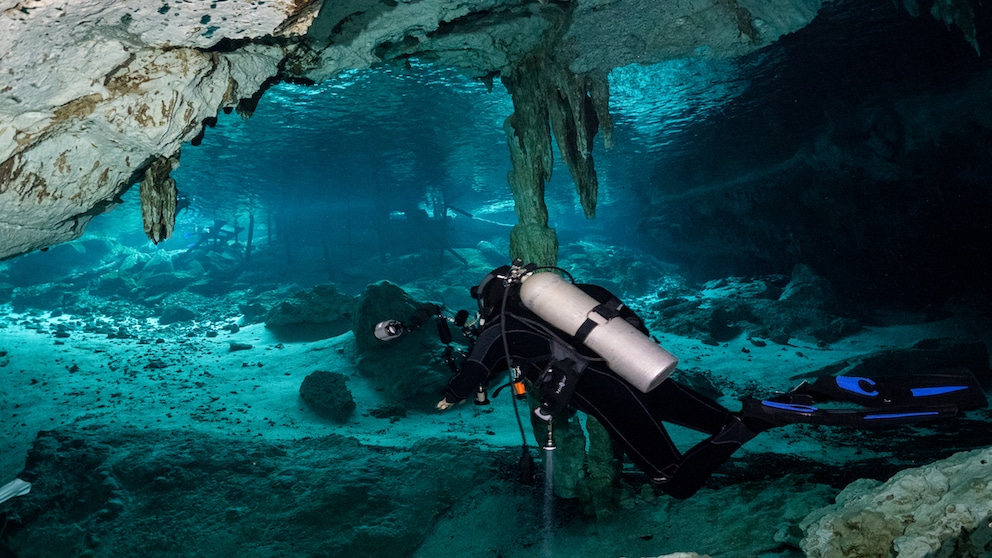 Die Skulpturen des Künstlers Jason deCaires Taylor stehen nicht in einem Museum – sondern auf dem Meeresgrund vor Yucatan