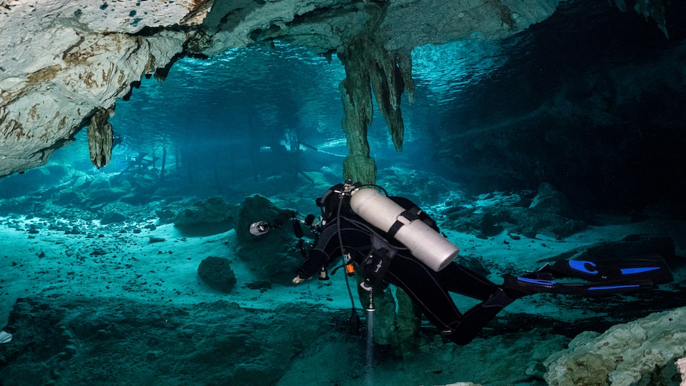 Die Skulpturen des Künstlers Jason deCaires Taylor stehen nicht in einem Museum – sondern auf dem Meeresgrund vor Yucatan