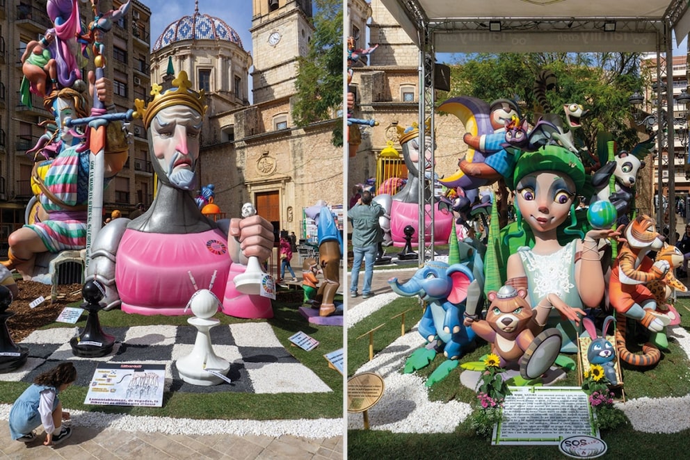 Das valencianische Frühlingsfest „Las Fallas“ wird in jedem noch so kleinen Dorf in Valencia gefeiert