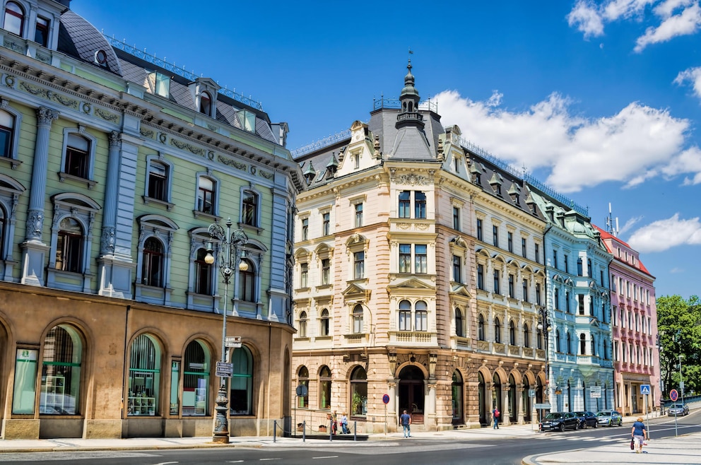 Liberec oder Reichenberg ist eine tschechische Stadt