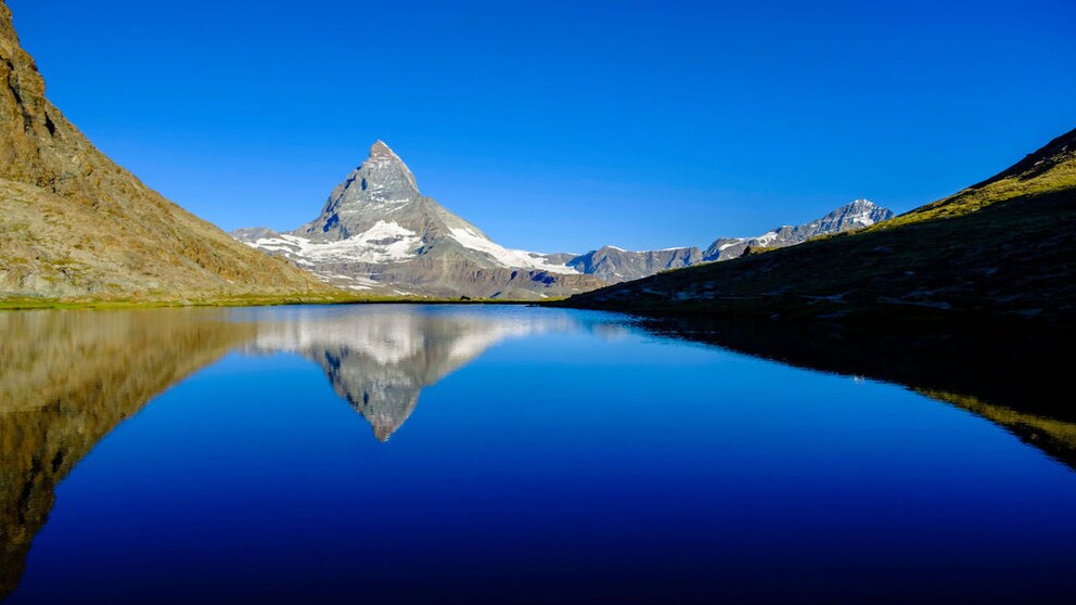 Das Matterhorn gehört zu den berühmtesten Berggipfeln der Welt