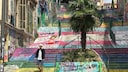 Metro von Notre-Dame-du-Mont in Marseille: Diese bunte Treppe befindet sich, laut aktuellem Time Out-Ranking 2023, in einem der beliebtesten Stadtviertel der Welt. Welches das ist, verraten wir weiter unten.