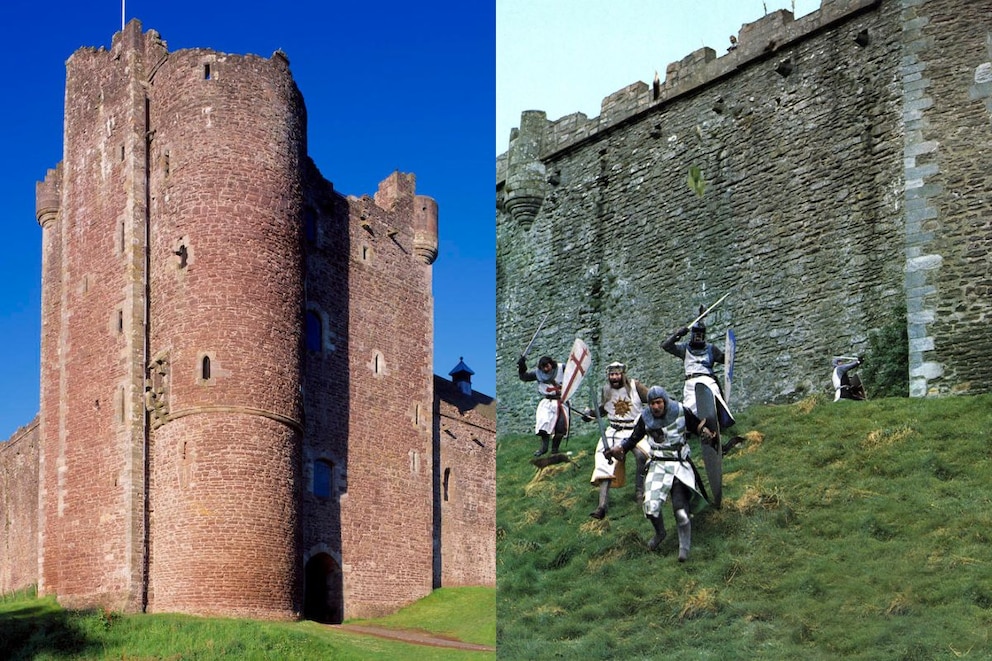 Doune Castle in Schottland wurde das erste Mal für Monty Pythons „Die Ritter der Kokosnuss“ als Drehort verwendet