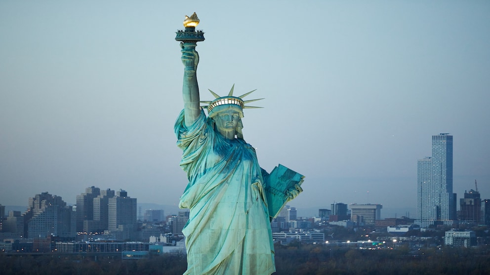 Sie ist eines der berühmtesten Wahrzeichen der Welt: die Freiheitsstatue, die seit 1886 in New York steht.