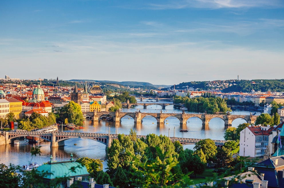 Prag ist die Hauptstadt der Tschechischen Republik