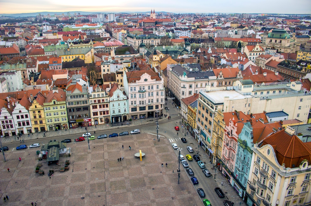 Pilsen ist eine Stadt im Westen der Tschechischen Republik