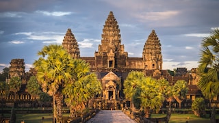 TikTok Temple Run Challenge am Angkor Wat