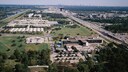 Blick auf einen Teil des Katy Freeways – die Straße gilt als breiteste Autobahn der Welt