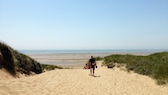 In Europa gibt es noch kaum besuchte Strände, z. B. Camber Sands in England