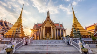 Der Königspalast in Bangkok ist eine der berühmtesten Sehenswürdigkeiten Thailands