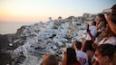 Viele Touristen auf Santorin – auf Mykonos sieht es nicht anders aus