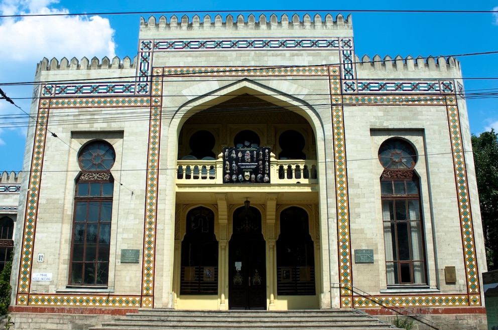 Das Nationalmuseum für Völkerkunde und Naturgeschichte in Moldau
