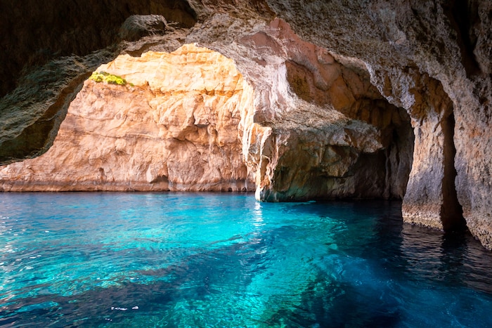 The Blue Grotto is one of Malta's most popular attractions