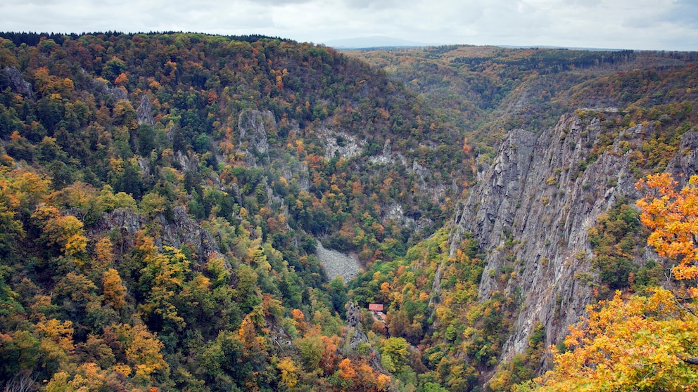Das Bodetal ist eine spektakuläre Schlucht im Osten Deutschlands und eines der vielen Natur-Highlights, die man auf einer mehrtägigen Tour durch den Harz entdecken kann