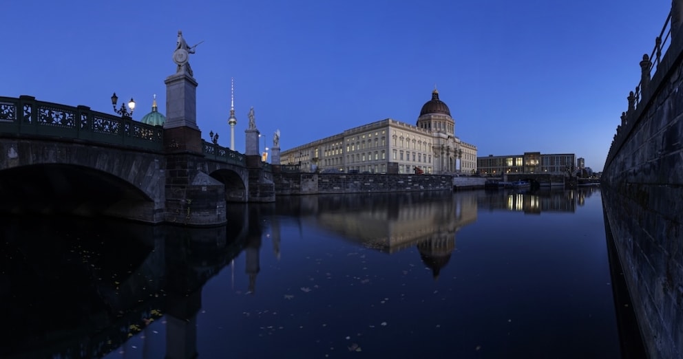 Im Berliner Stadtschloss soll angeblich der Geist der Weißen Frau sein Unwesen treiben