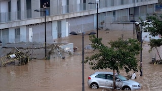 Überschwemmung in Valencia