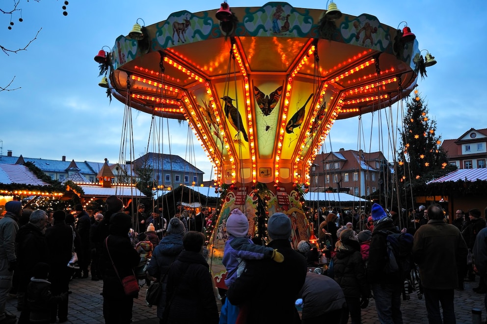 Die Weihnachtsmärkte in Erlangen sind eine schöne Alternative für den Christkindlesmarkt in Nürnberg