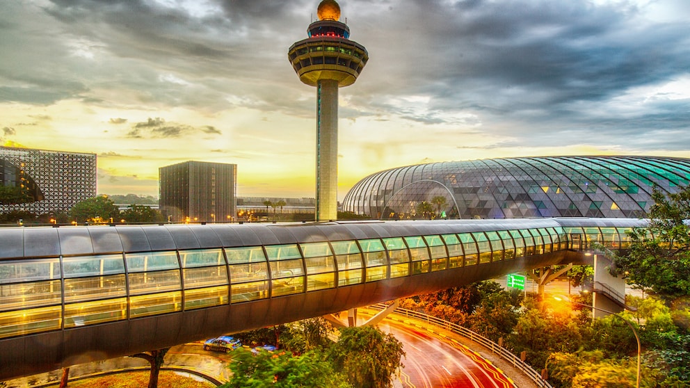 Am Flughafen Singapur können Passagiere jetzt ohne Passkontrolle reisen
