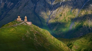 Gergeti Trinity Church in Georgien