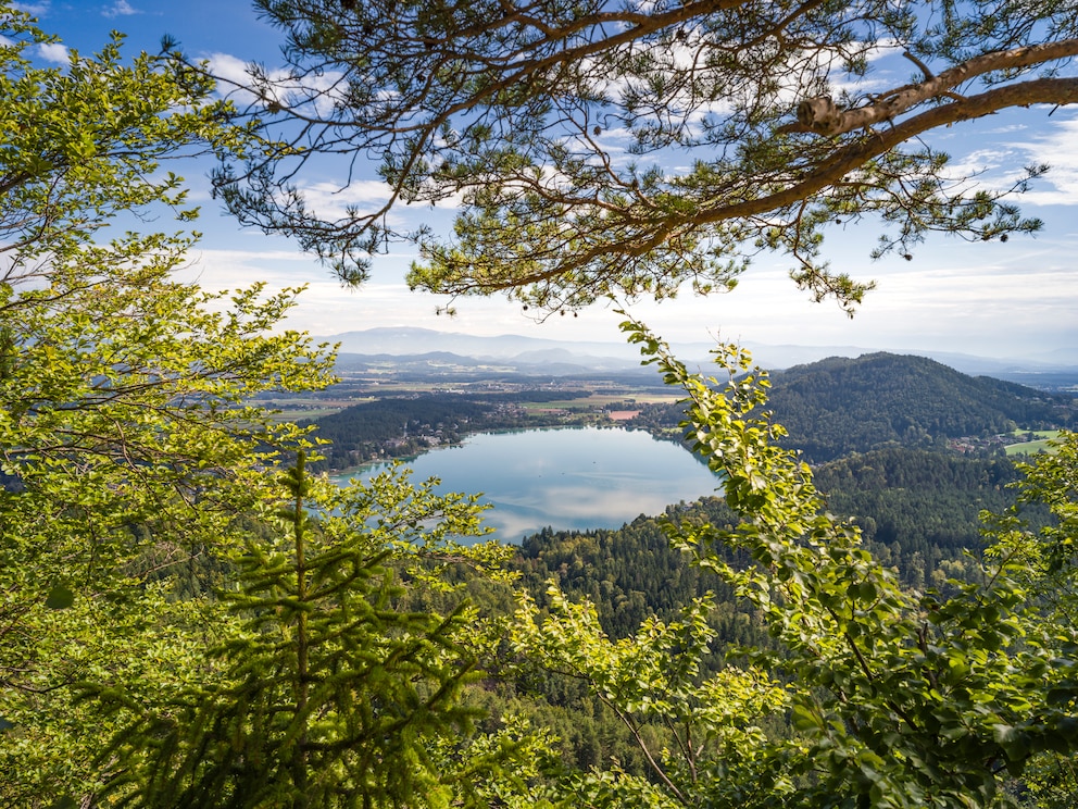 Der Klopeiner See im österreichischen Kärnten