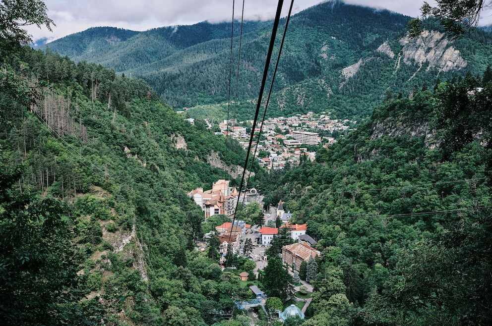 Bordschomi ist ein Kurort im Landesinneren von Georgien