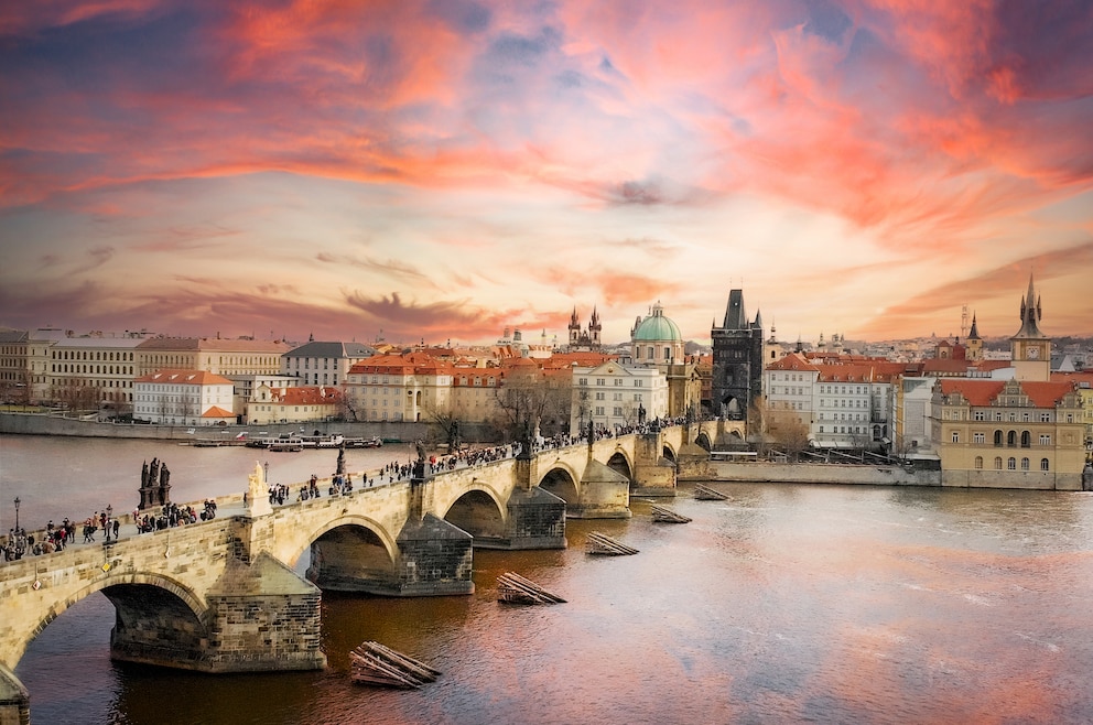 Die Karlsbrücke in Prag