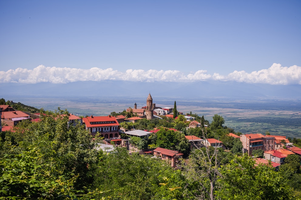 Sighnaghi ist eine kleine Stadt in Georgien