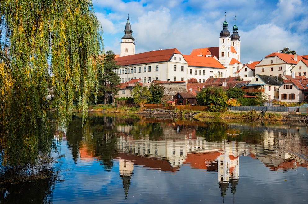 Die Kleinstadt Telč in Tschechien