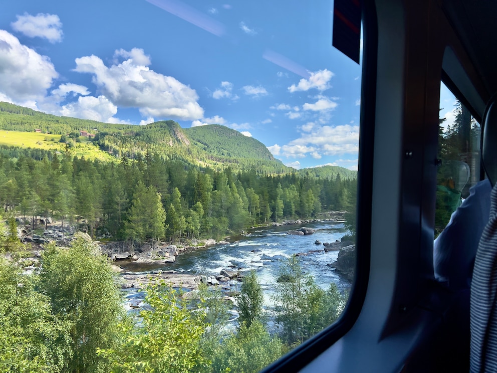 Bergenbahn von Bergen nach Oslo in Norwegen