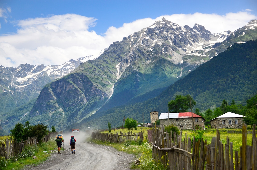 Wandern und Bergsteigen im Kaukasus